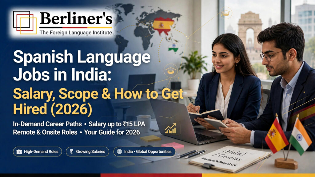 Spanish Language Jobs in India